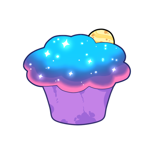 Cosmic Cloud Muffin